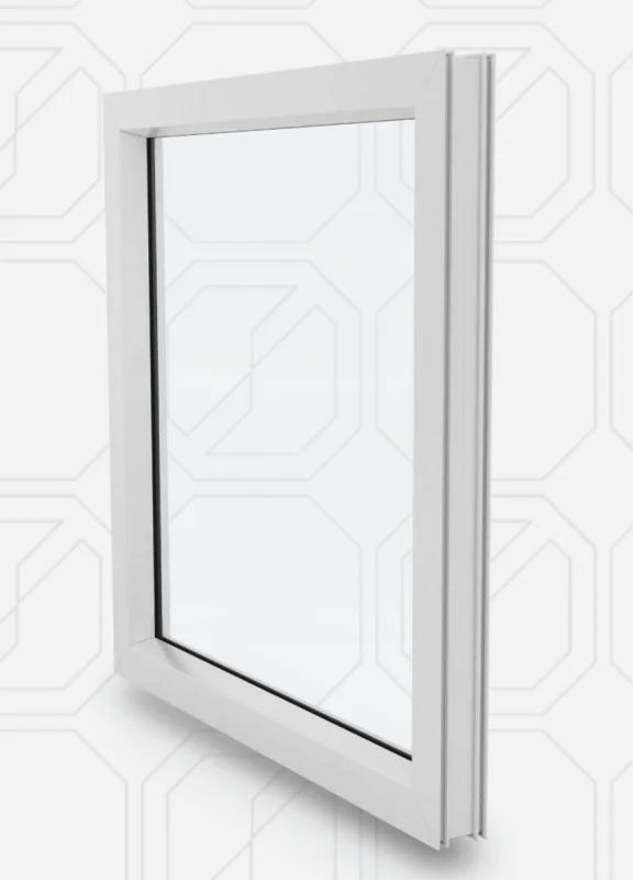 Janela de alumínio quadro fixo